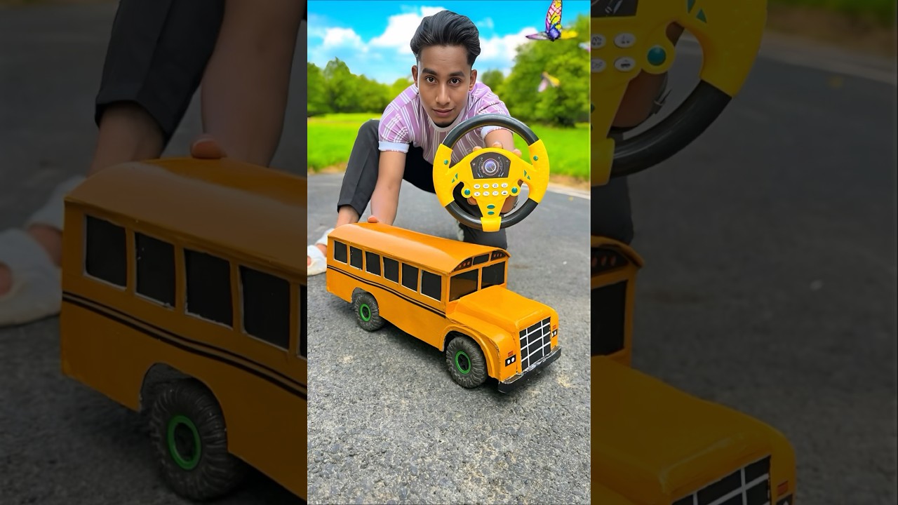 America School Bus Remote Control🔥