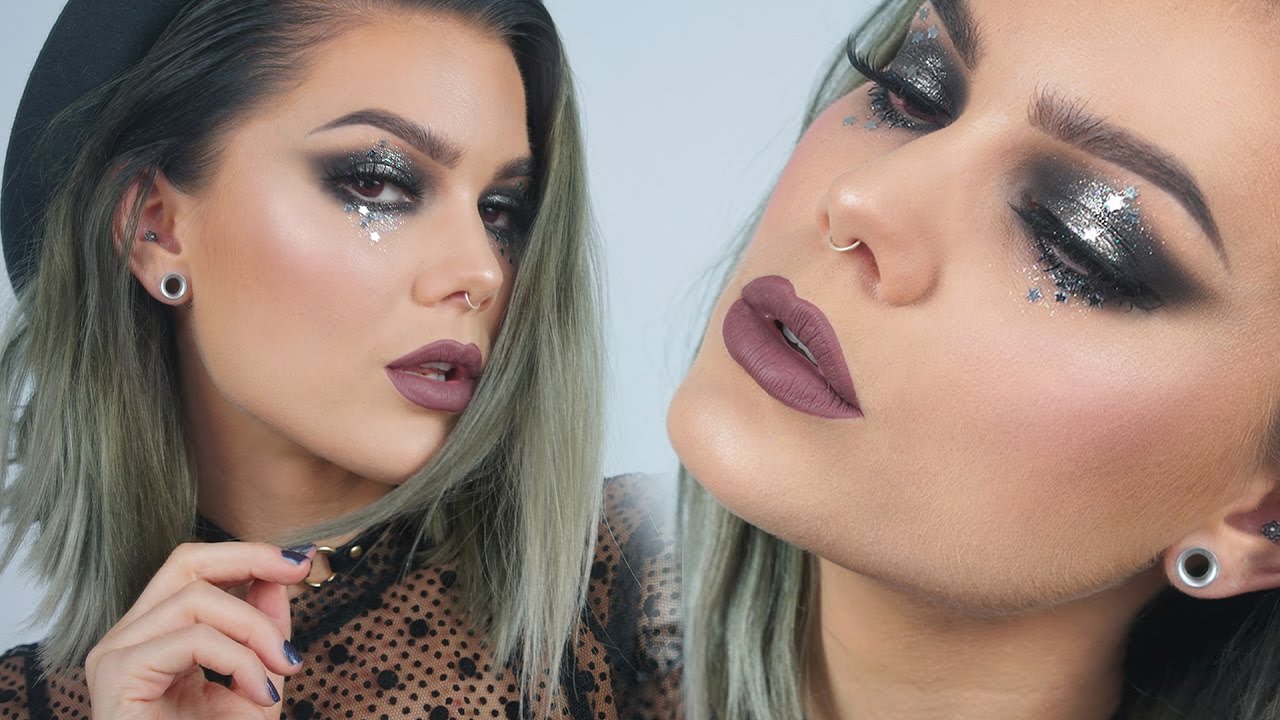 Halo Glitter Holiday Eyes | Linda Hallberg Tutorials