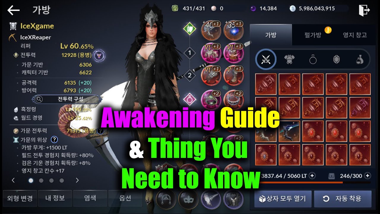 Black Desert Mobile: Гайд по пробуждению и всё, что нужно знать