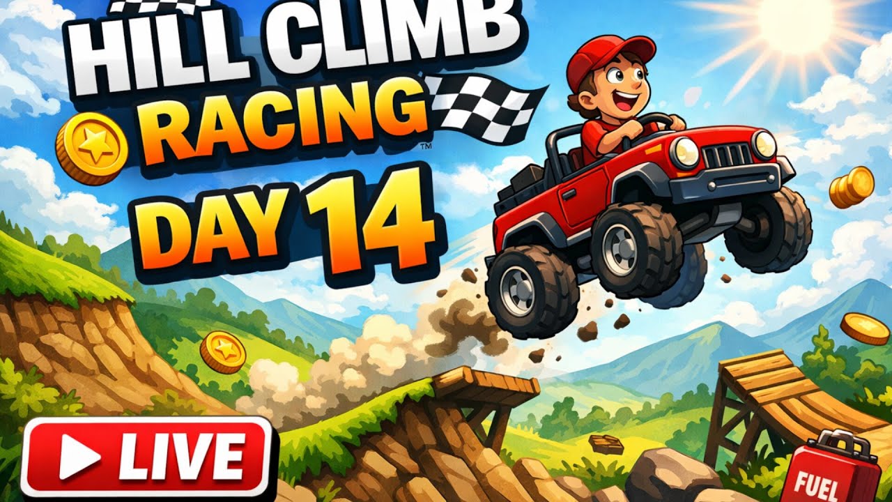 🚗 Hill Climb Racing LIVE 🔥 Impossible Hills Challenge | Zero Scope YT | 2026 | Day 14