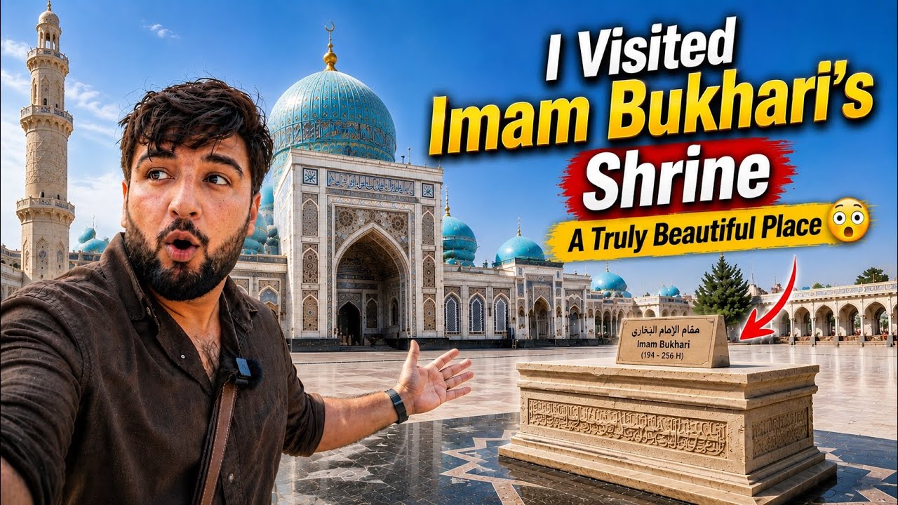 I visited Imam Bukhari&rsquo;s Beautiful Shrine 😳 | Uzbekistan 🇺🇿 | Shailab Vlogs 7
