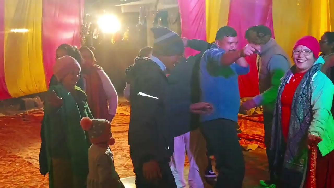 Pahadi Shadi Culture Bhotiya Riti Riwaj Dance | Nepali song Dance in wadding | कुमाउनी शादी नृत्य 