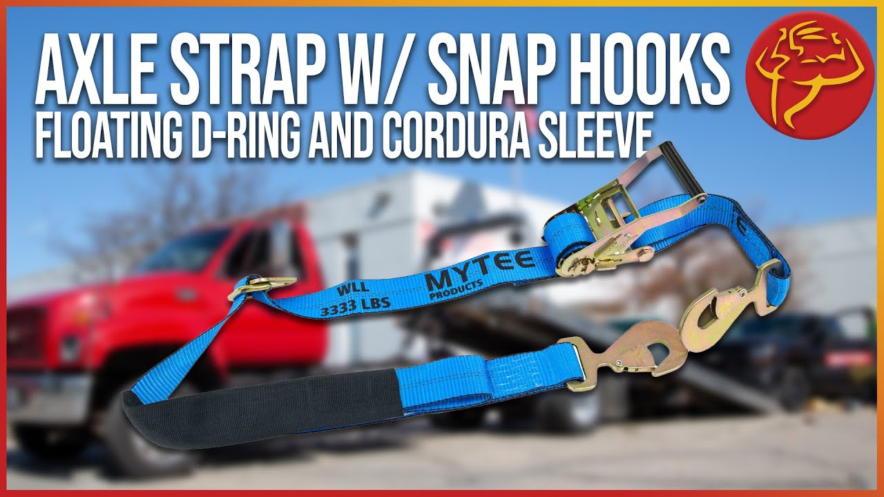 Tow Truckers Guide to Towing Equipment - Part 5 - Axle Strap with Floating D-Ring