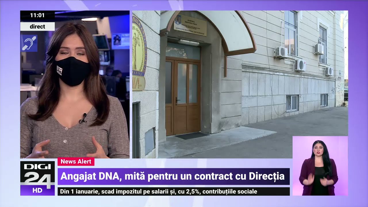 Un angajat al DNA a fost prins în flagrant de colegii săi în timp ce lua mită 6.000 de euro