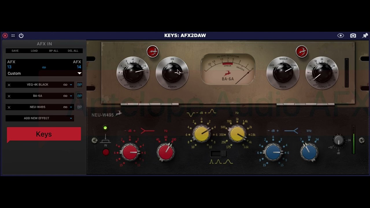 11 minutes with AFX2DAW and Discrete 4 Synergy Core
