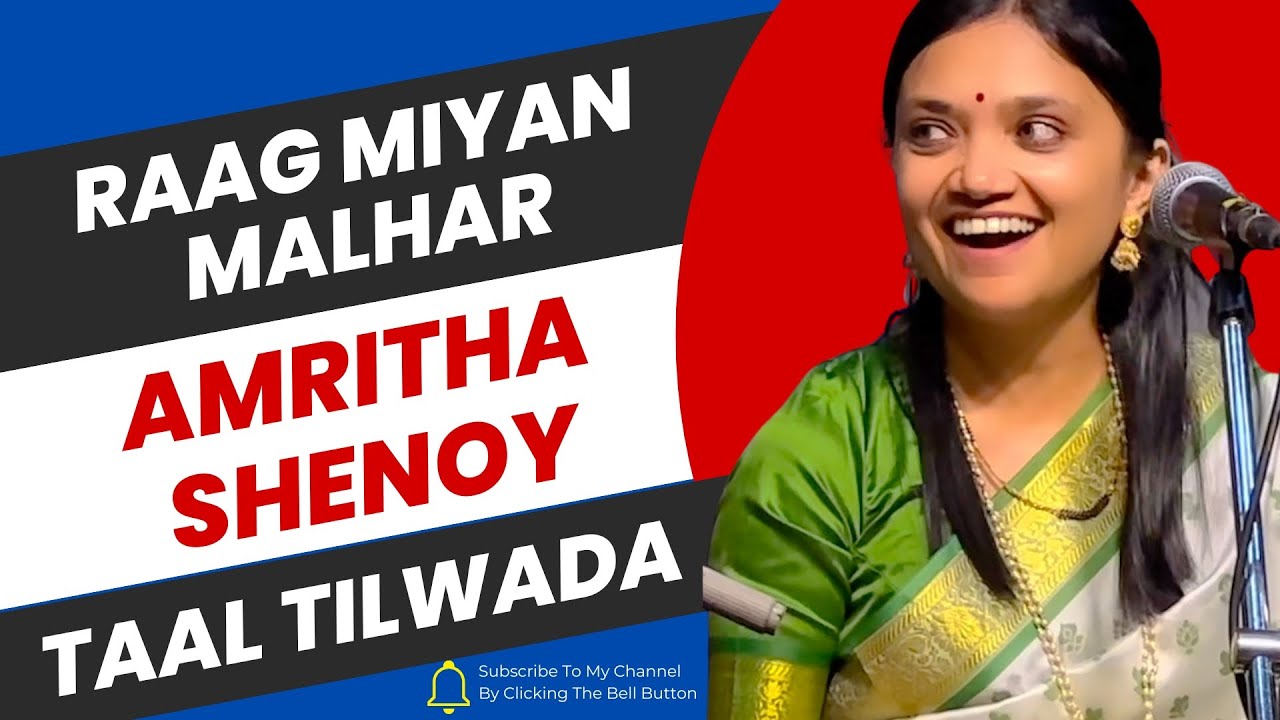 Miyan Malhar | Taal Tilwada | Curated by Mihir Thakore | Aug'24 | Amritha Shenoy | Indian Classical