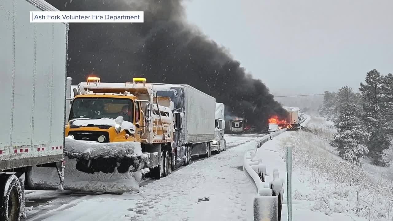 Flagstaff hit with another round of ice and snow