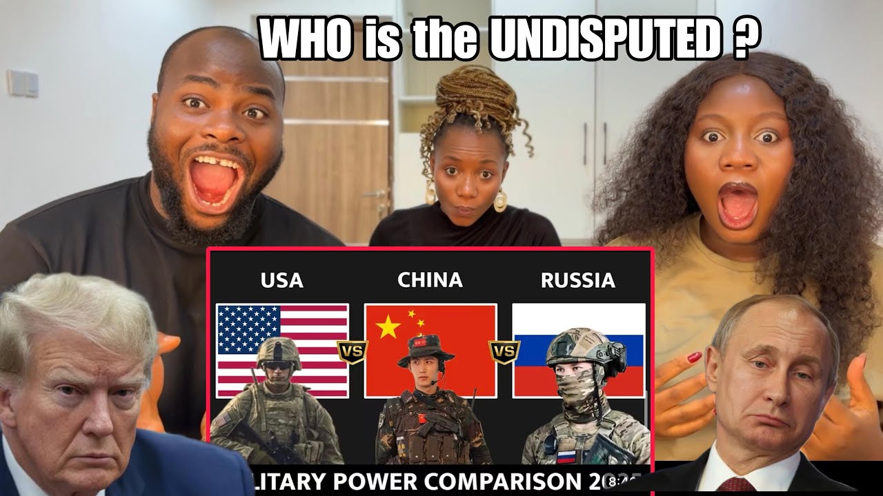 USA vs China vs Russia Military Power Comparison  2025 || REACTION