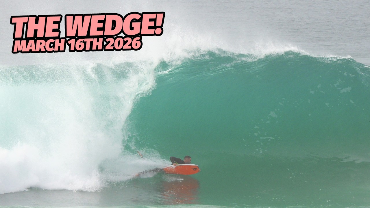 Monday Morning Barrels at The Wedge! (March 16th 2026)
