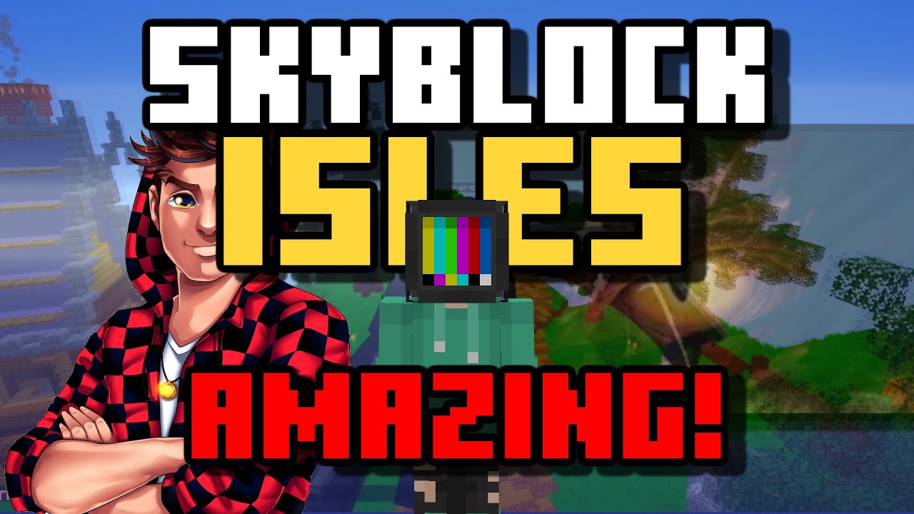 Bajan Canadian's NEW Skyblock Is AMAZING! (Skyblock Isles)