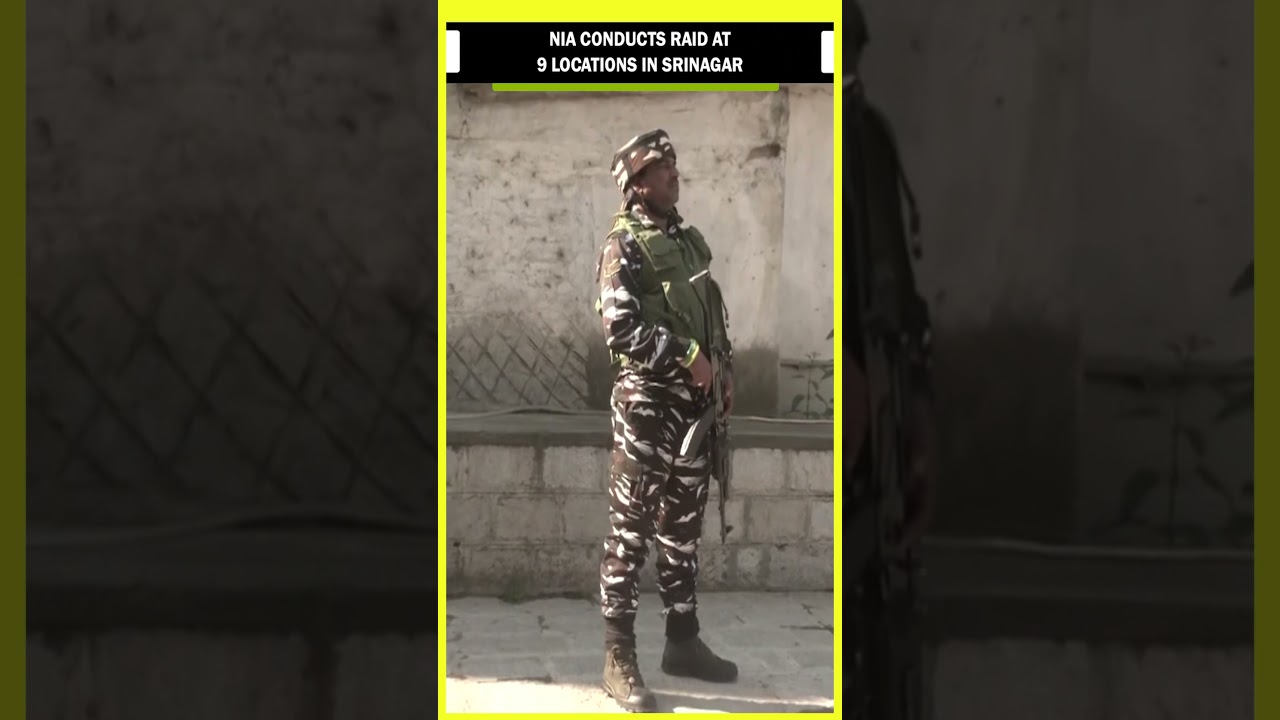 #infocus | NIA Raids 9 Locations In Srinagar | Ritam English