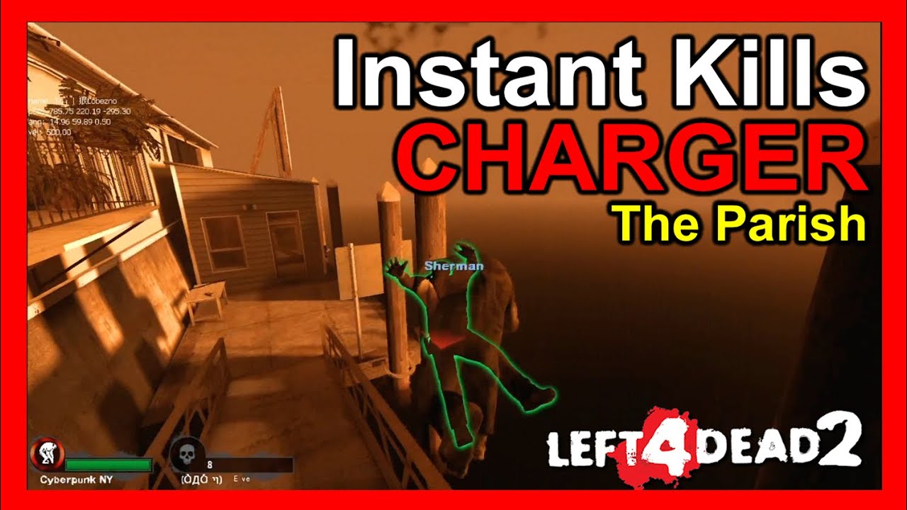 ✅️ Left 4 Dead 2: Las mejores Instant Kill de Charger en The Parish