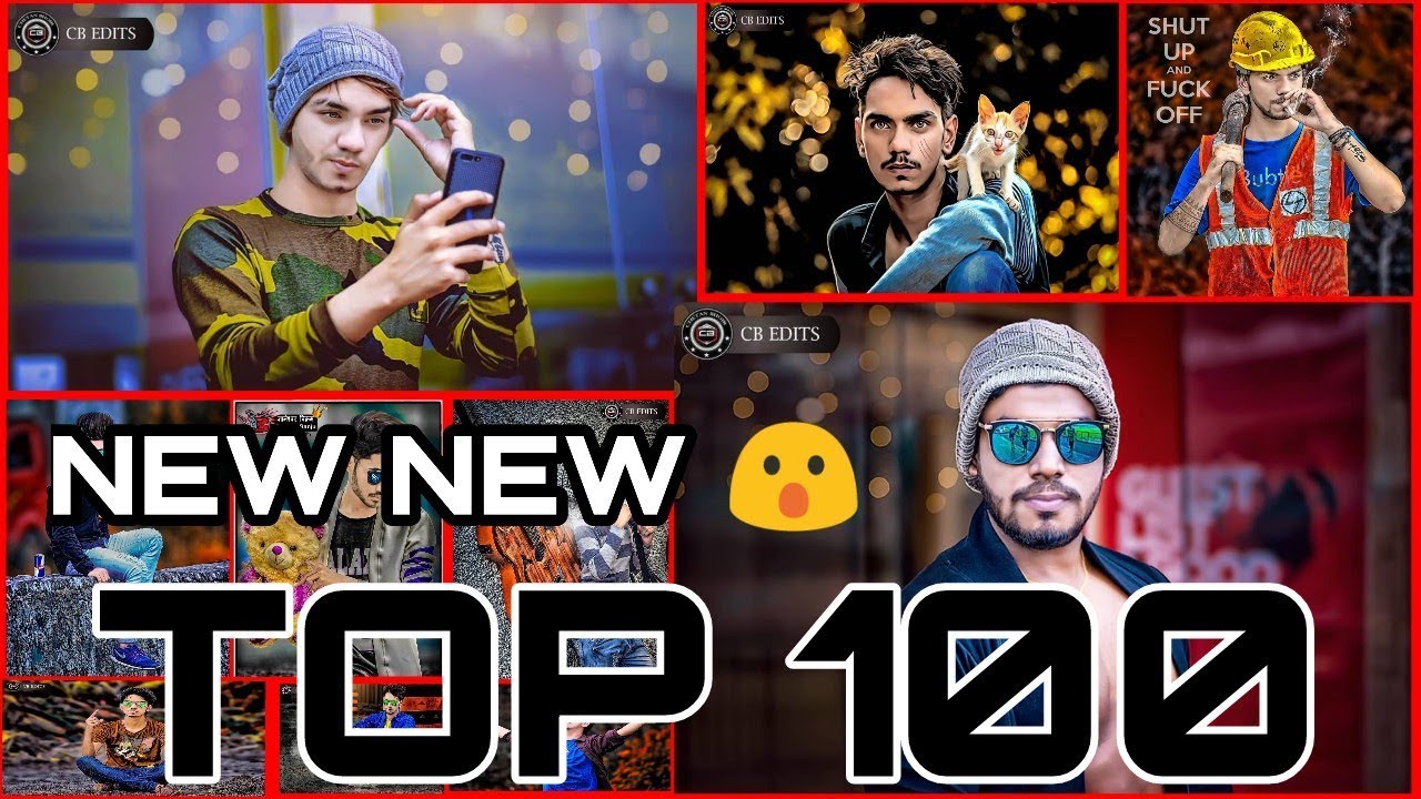 All NEW TOP 100 CB Background||IN PICSART||2018||HAPPY NEW Year Edi