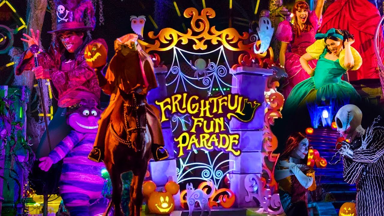 Frightfully Fun Halloween Parade 2024 | Disney California Adventure - Oogie Boogie Bash [4K]