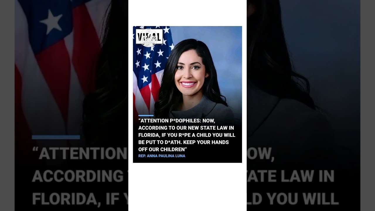 Rep. Anna Paulina Luna on Florida's Death Penalty Law! ⚖️ #Shorts