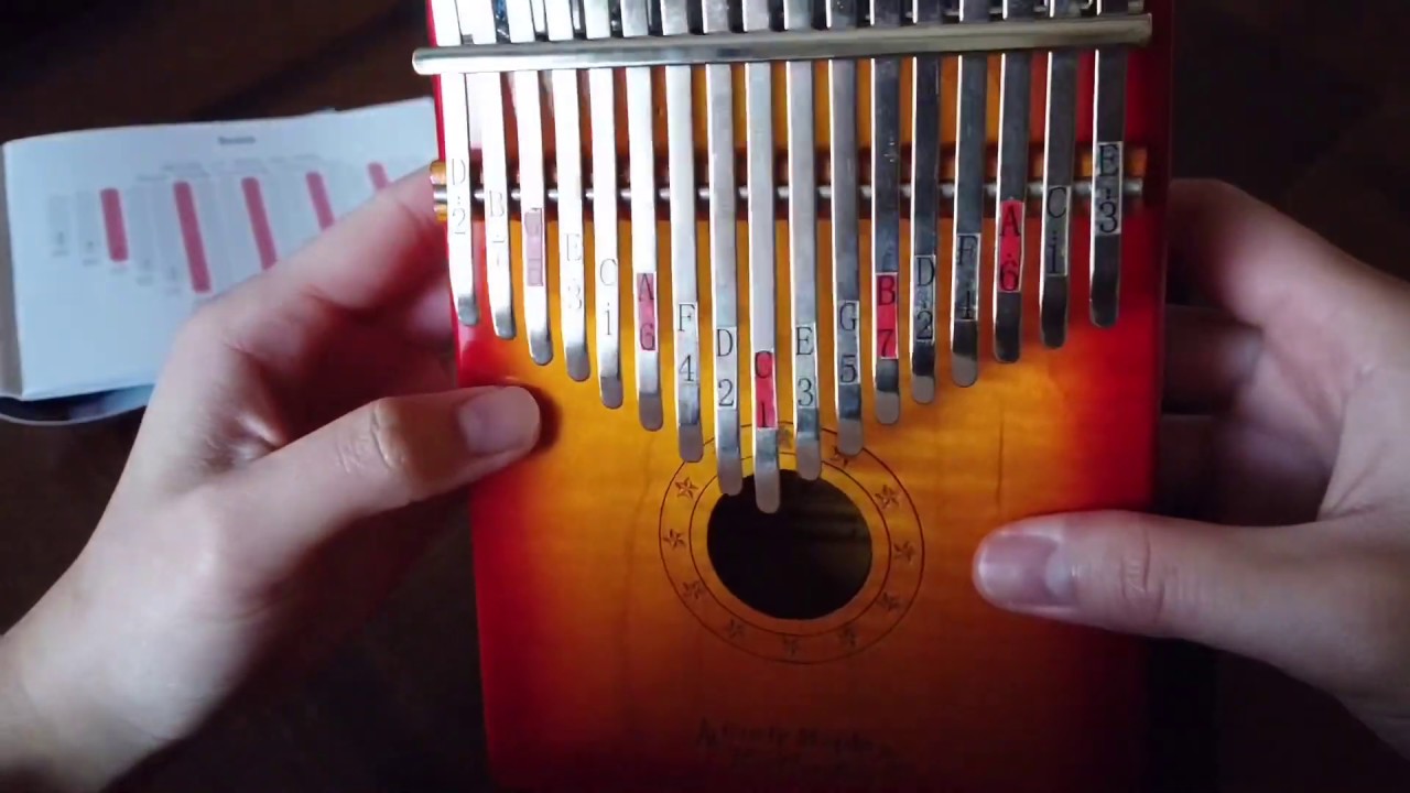 Kalimba Tutorial: Sticker Setup