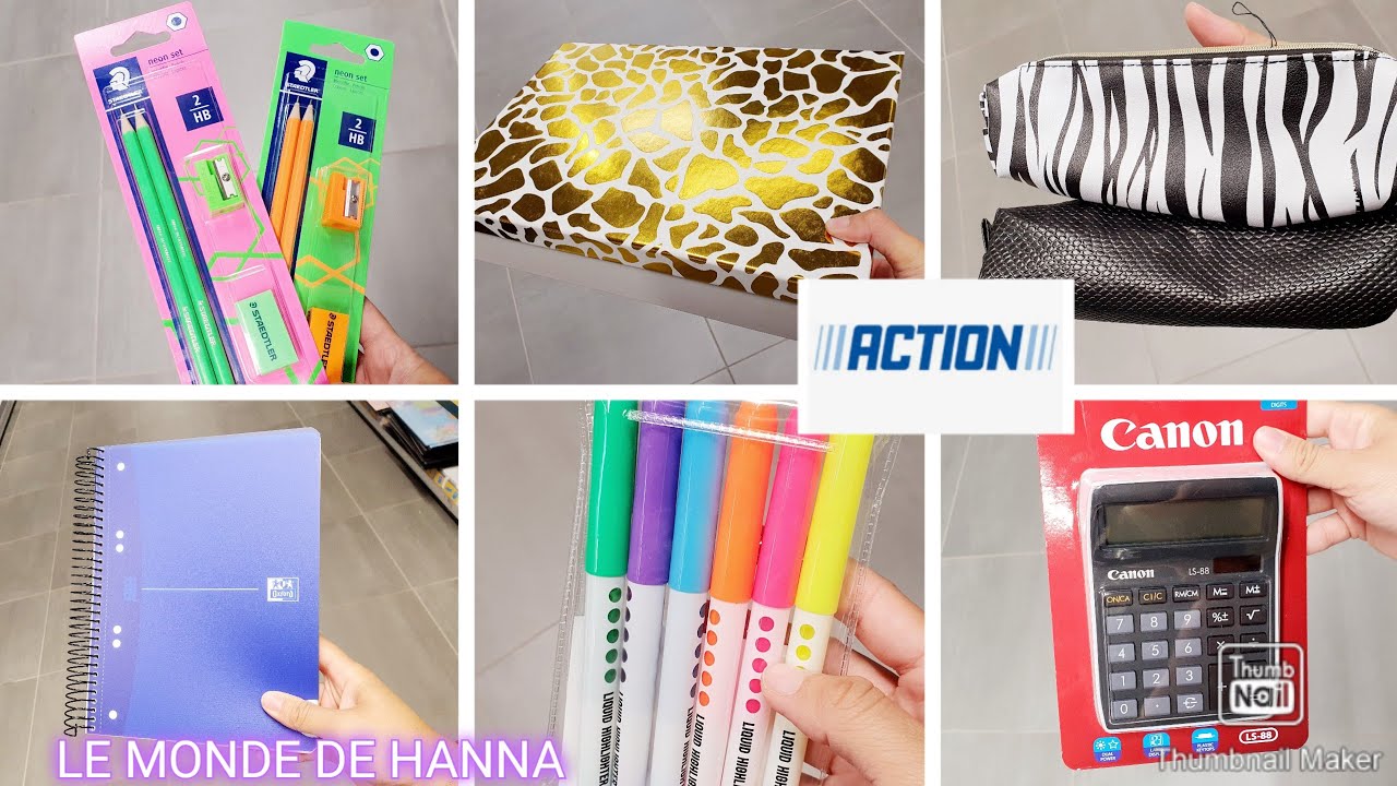 ACTION ARRIVAGE 24-08 FOURNITURES RENTRÉE SCOLAIRE BUREAU