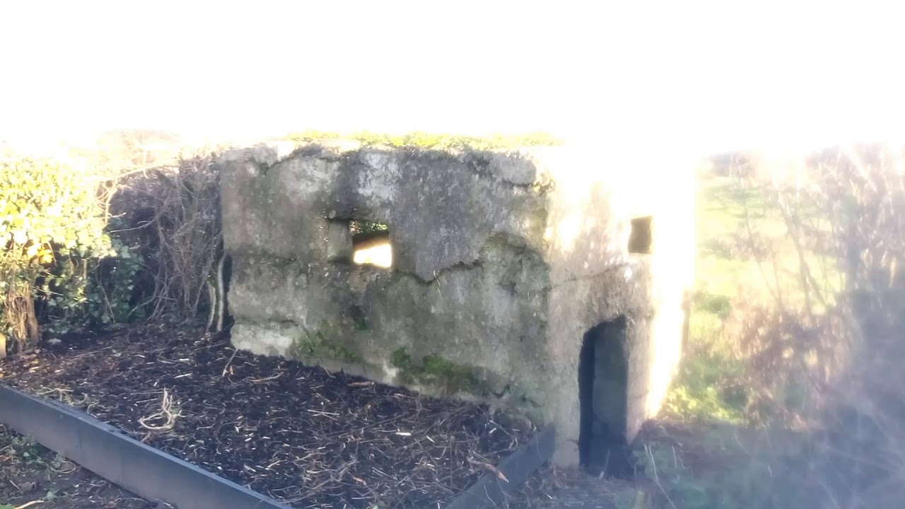 Irish ww2 pillbox Kells Meath urbex