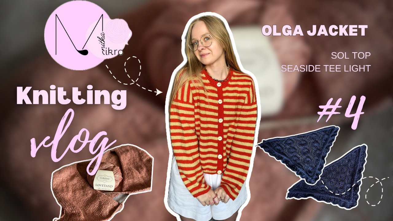 Mikro vlog numer 4. OLGA JACKET. Chusteczki na głowę i topy letnie