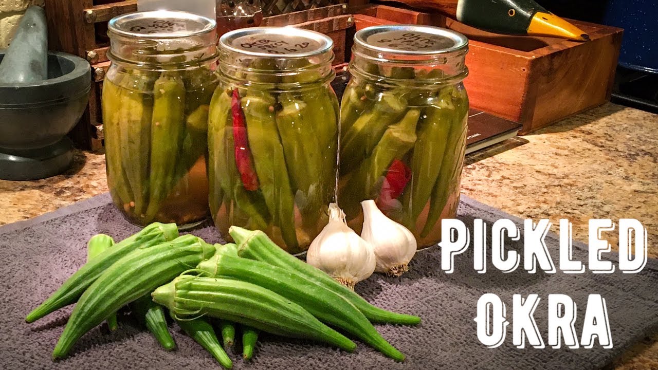 Preserving The Harvest | Canning Spicy Pickled Okra