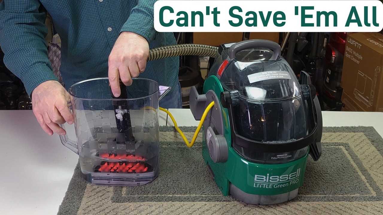 Bissell Little Green PRO | Can't Save 'Em All #bissell