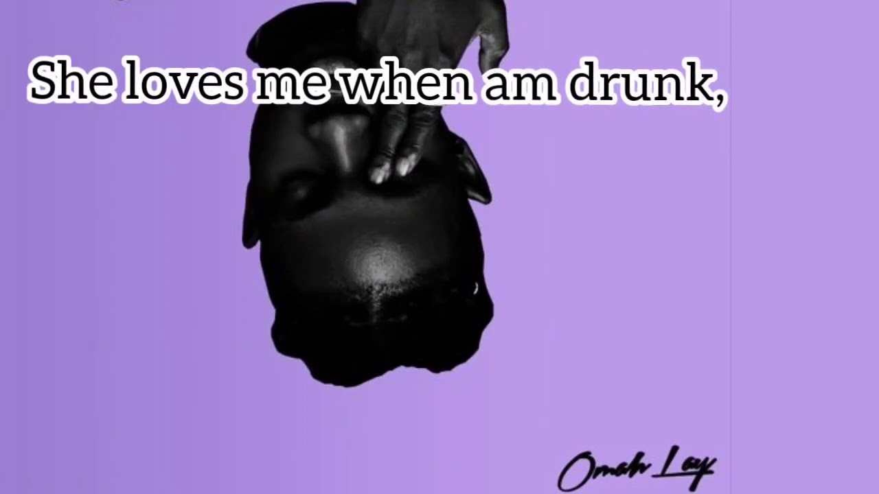 Omah Lay - Damn (feat. 6lack) (Official Lyric Video)