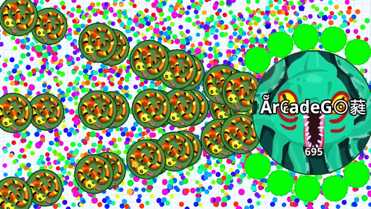 Agar.io Solo Dominating The Server Intense Battle! (Agario Best Moments)