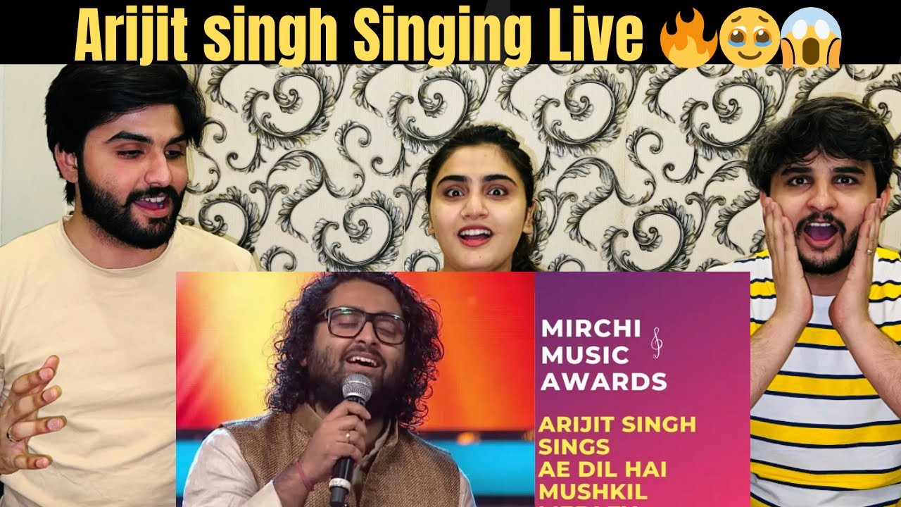 Pakistan Reaction on Arijit Singh Singing Live Ae Dil hai Mushkil At Mirchi Music Award|Arijit Singh