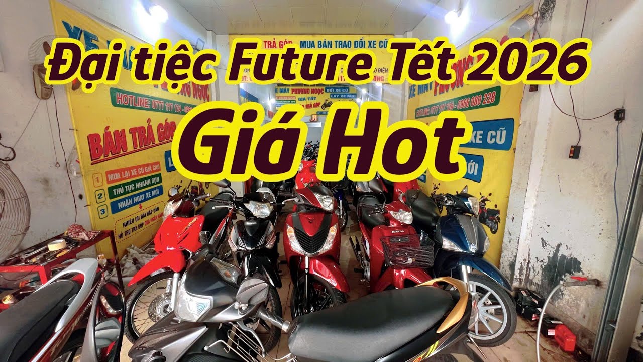 Kính thưa các loại Future giá Hot cận Tết 2026 ở Xe máy Phương Ngọc cực đẹp chuẩn đét