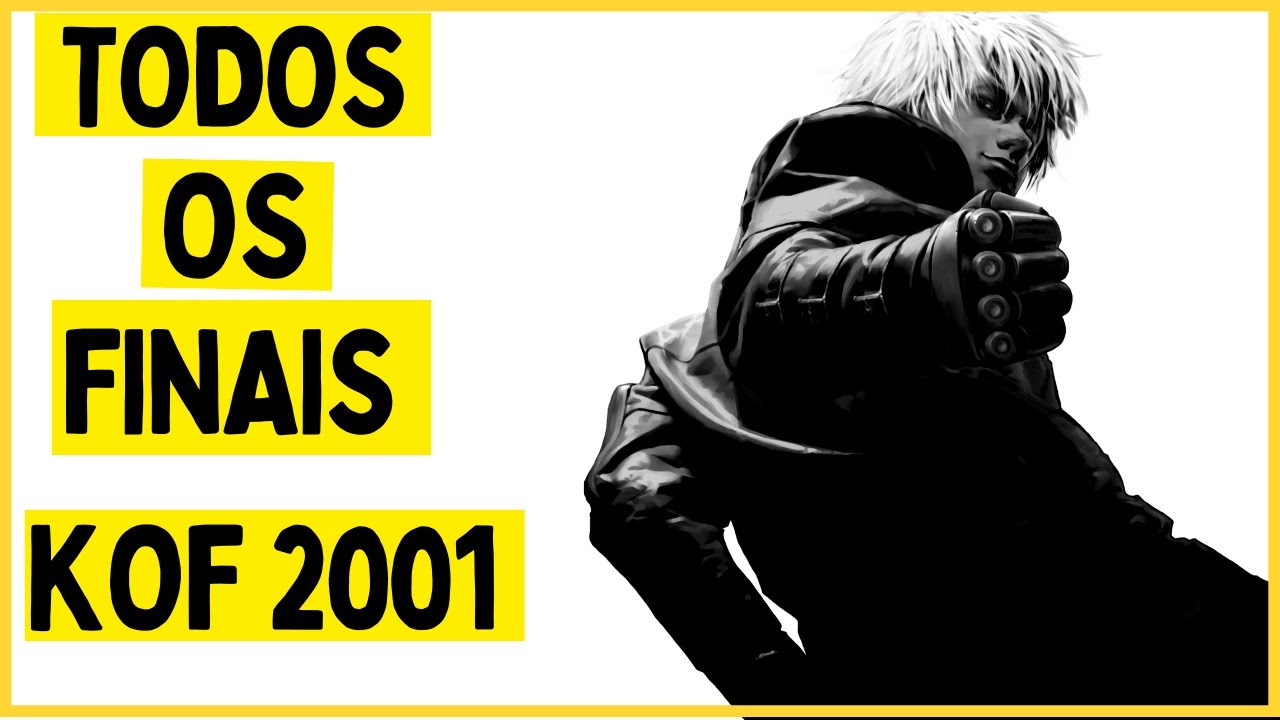kof 2001 todos os finais