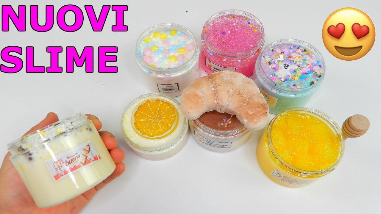 TANTI NUOVI SLIME PER VOI! iolanda sweets