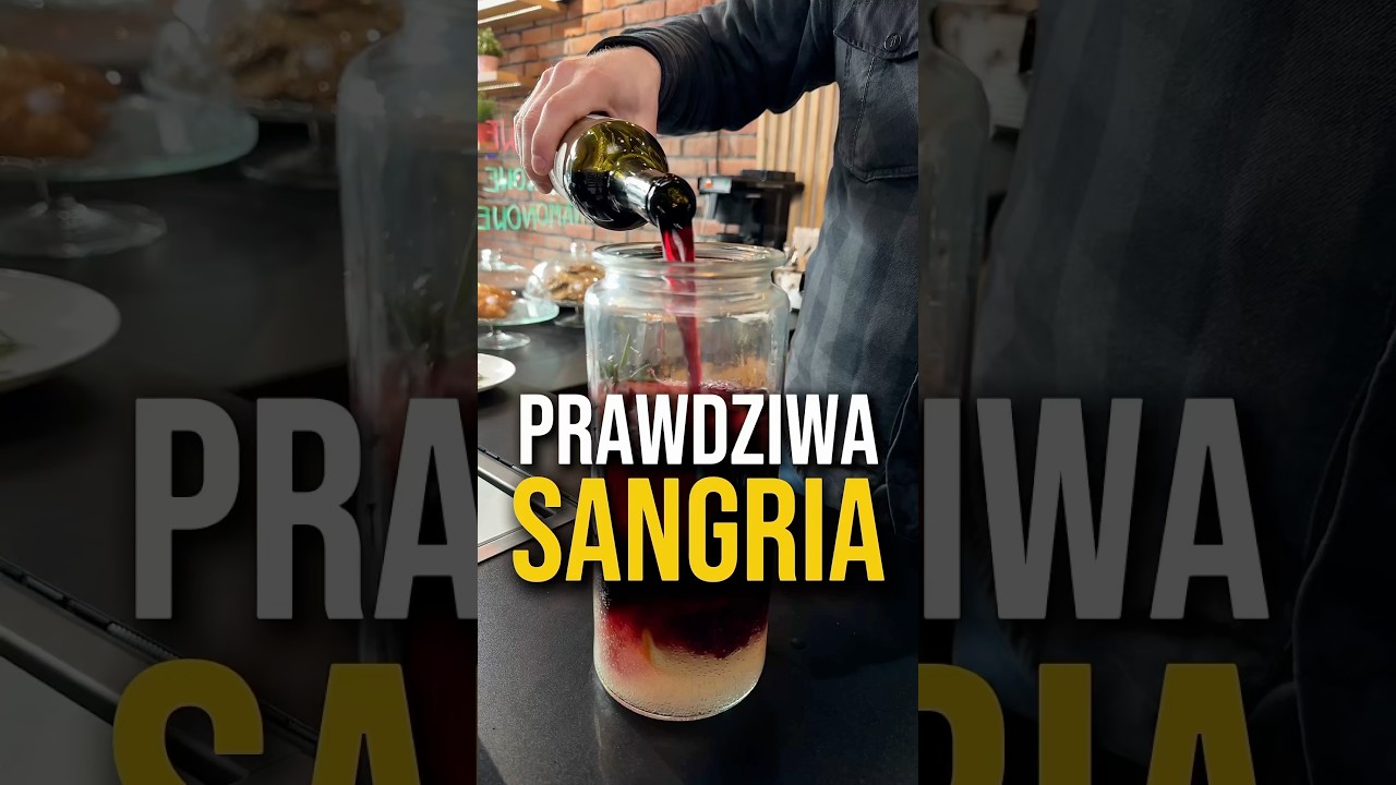 💛Domowa sangria z owocami
