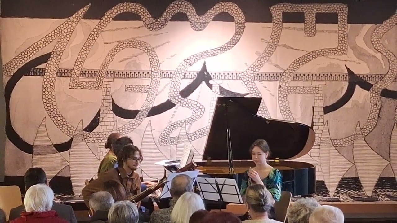 F.Poulenc Trio for oboe, basson and piano part 1