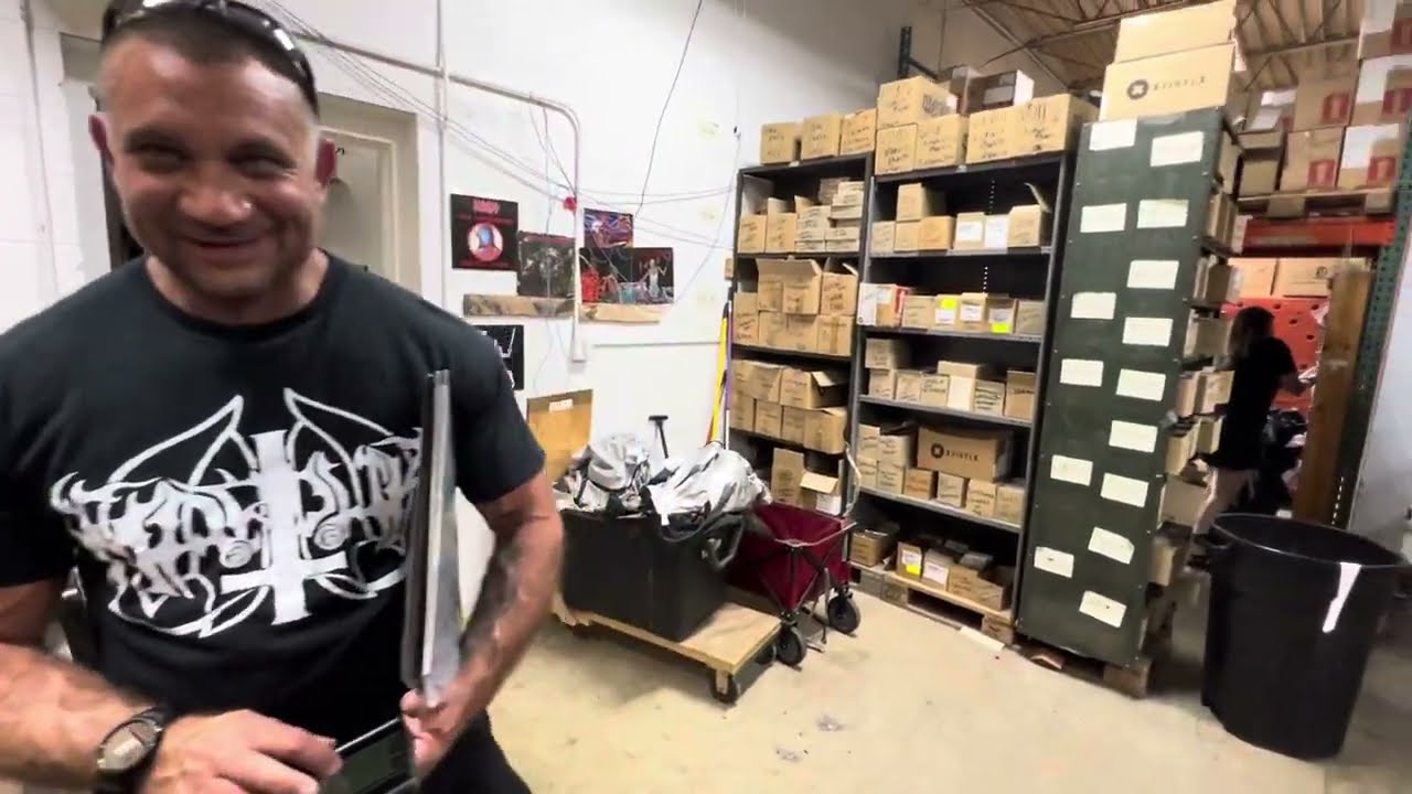 Hells Headbangers open warehouse 06/20/25 Cleveland, Ohio Part 01
