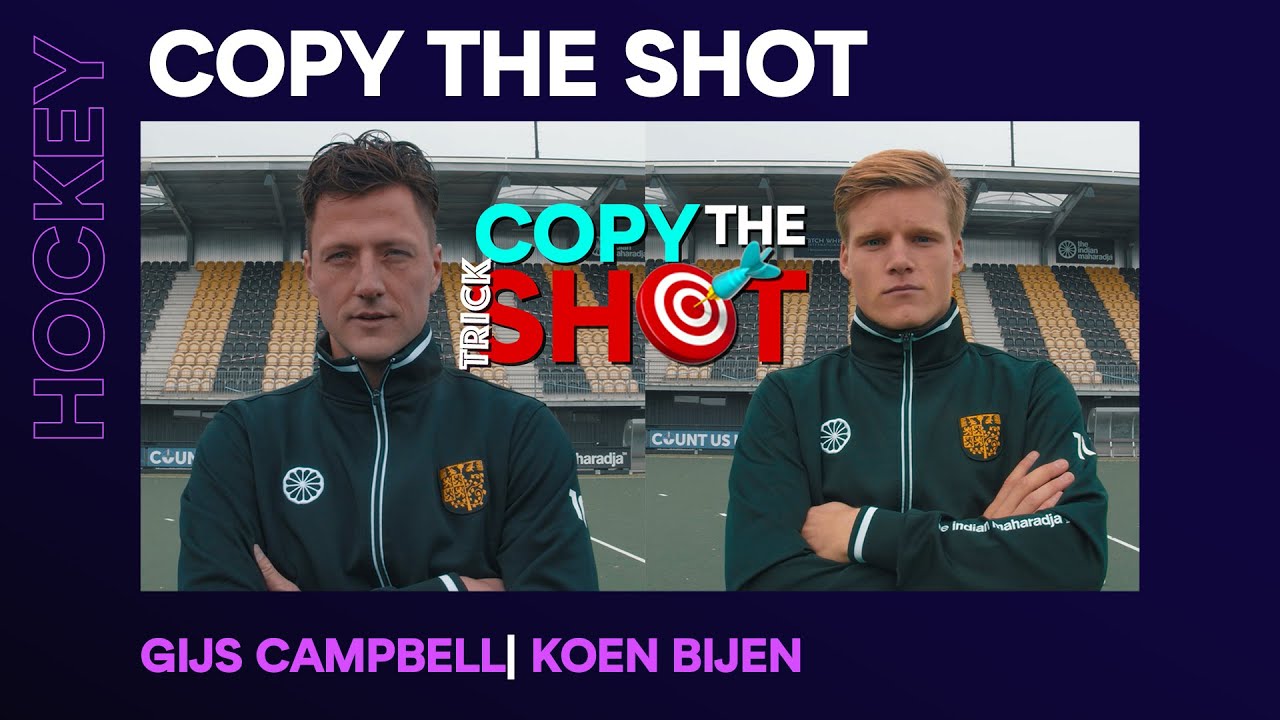 COPY THE SHOT 🎯 | Gijs Campbell & Koen Bijen (HC Den Bosch)