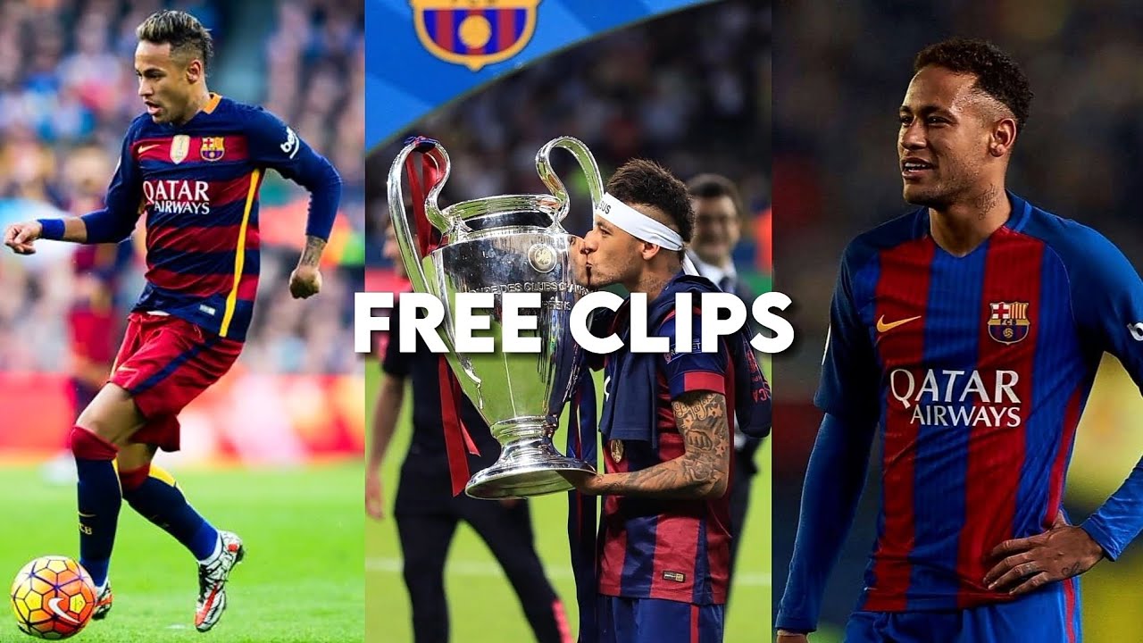 Neymar Jr (Barcelona) free clips in 1080P HD