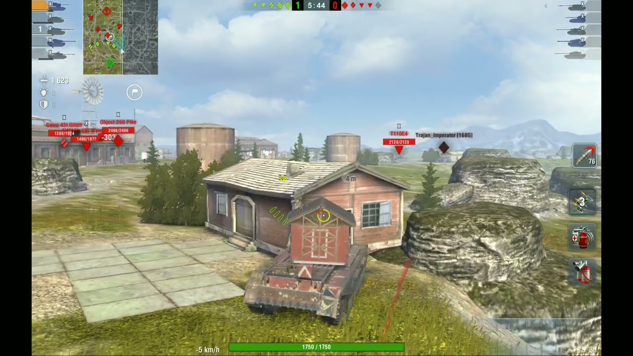 FV4005 no damage 5v5 skirmish | 4.5K Dmg | Wot Blitz 