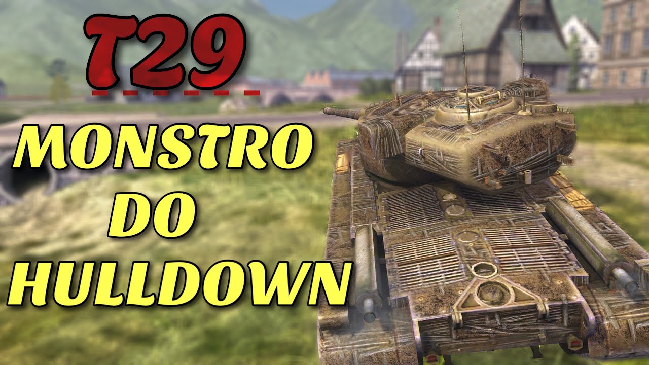 COMO JOGAR DE T29 | TANK MAIS FORTE DO TIER 7! | TANK REVIEW | World of Tanks Blitz