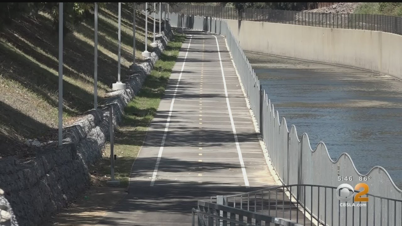 City Opens Newest Stretch Of Bike Path Along LA River In Studio City