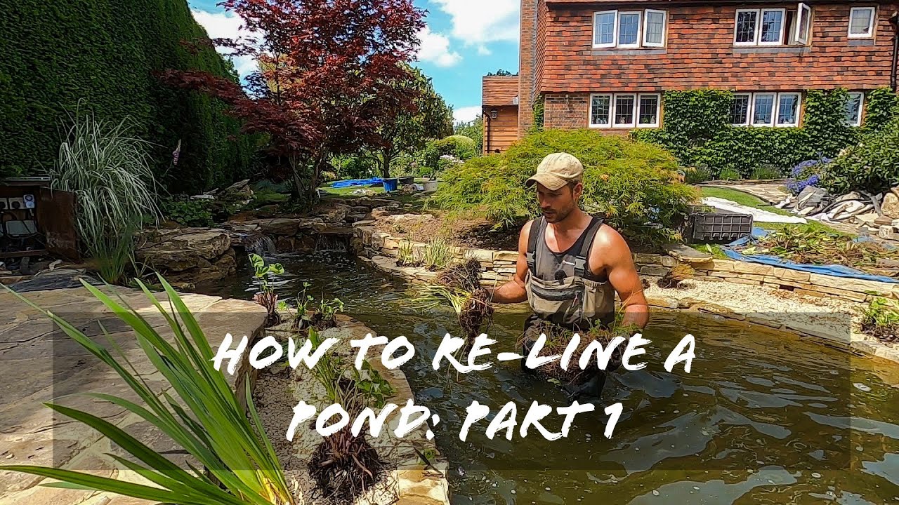 How to re-line a pond: Part 1