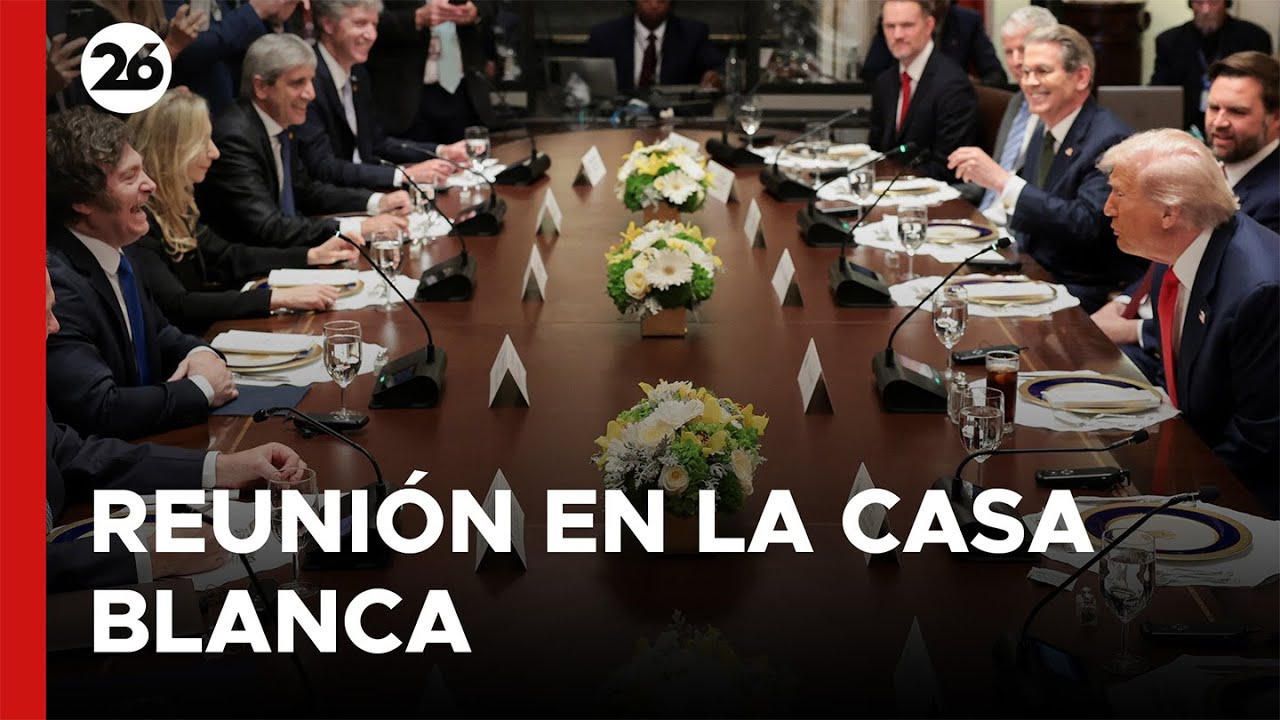 🚨 EN VIVO - WASHINGTON | Trump - Milei: la reunión completa en la Casa Blanca
