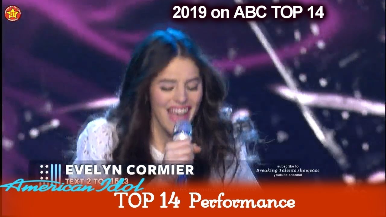 Evelyn Cormier  “The Middle” By Jimmy Eats World | American Idol 2019 TOP 14