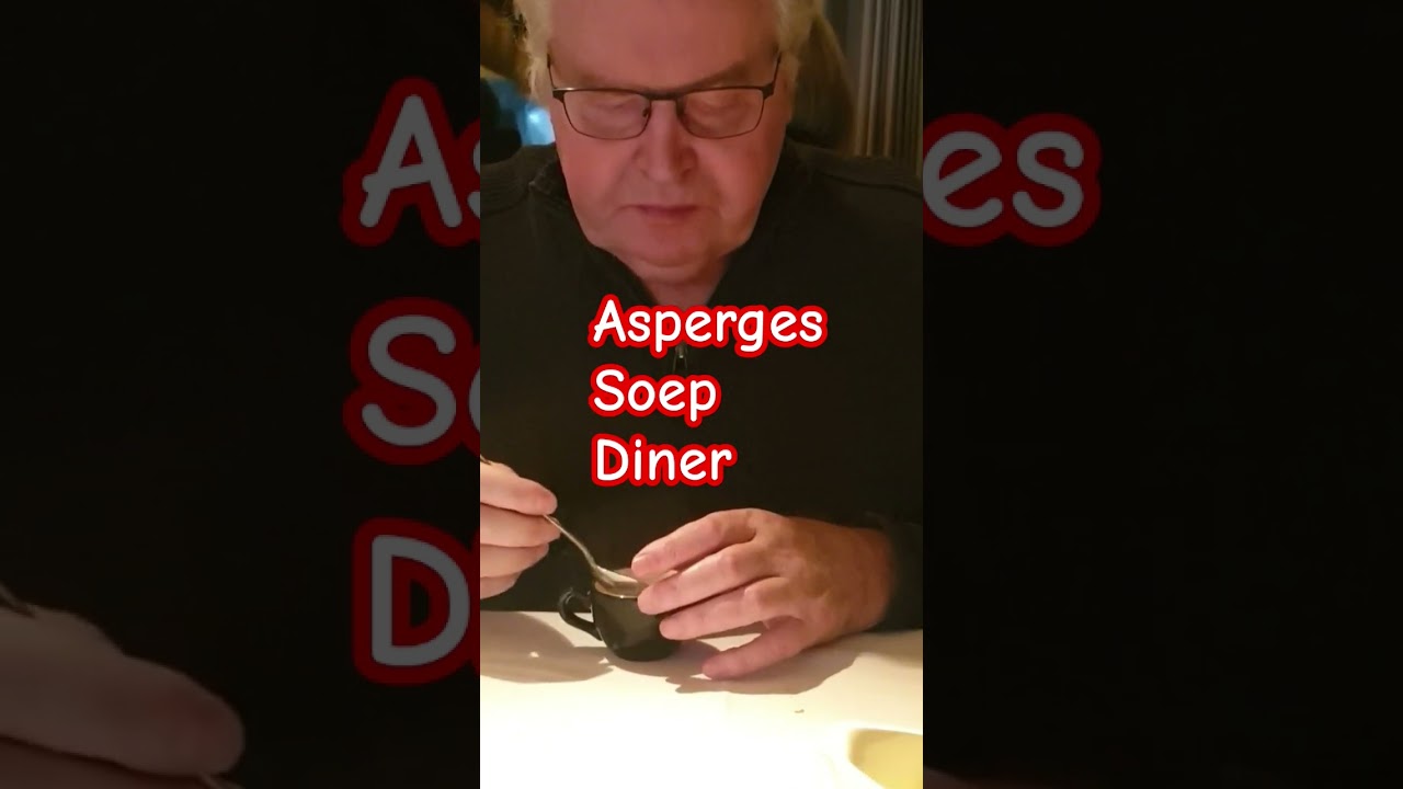 DINER , ASPERGES SOEP , KLINKERS OOSTERHOUT NEDERLAND. 2 MEI 2024