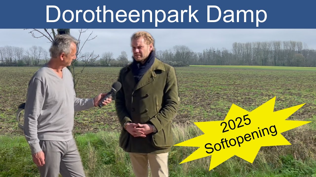 In Damp entsteht ein Wohnmobilstellplatz der Superlative . Dorotheenpark Damp. Soft Opening 2025