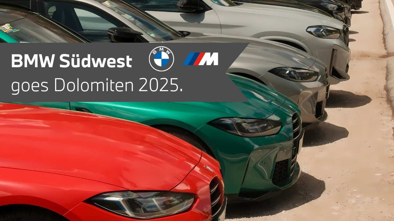 BMW M goes Dolomites 2025 - powered by BMW S&uuml;dwest