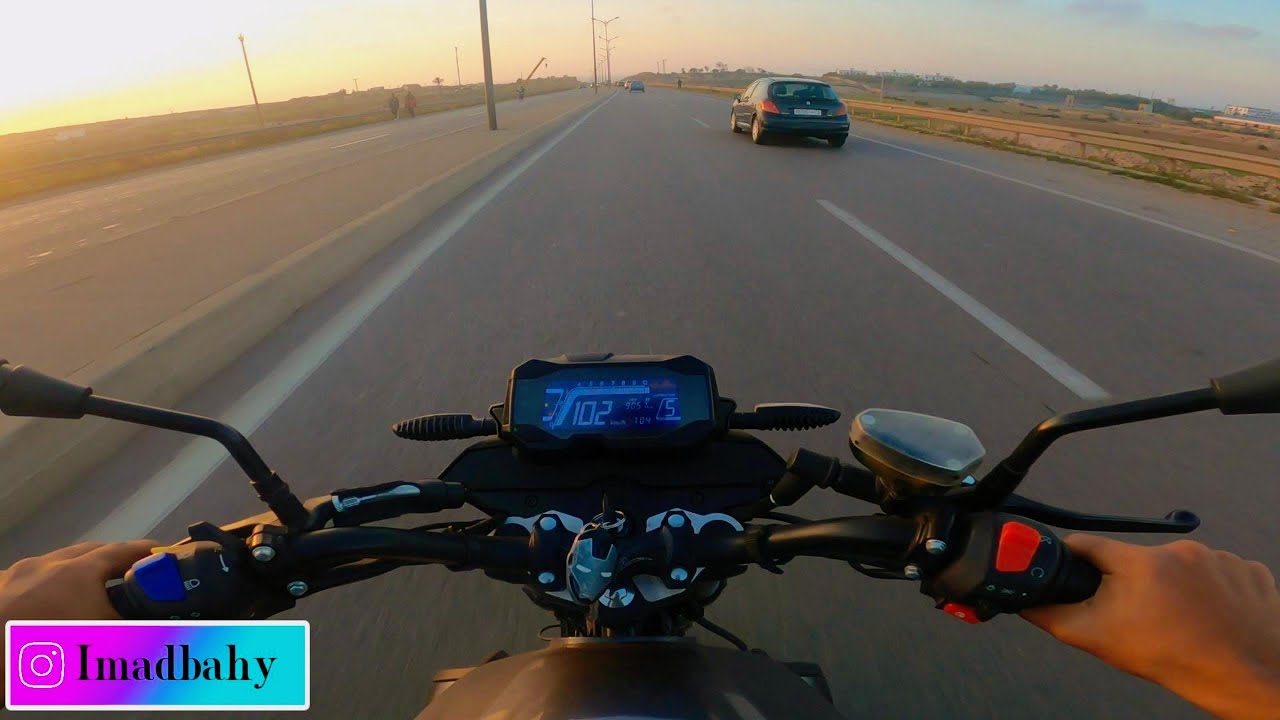AUSTIN GTR 125cc, CASABLANCA en FEVRIER