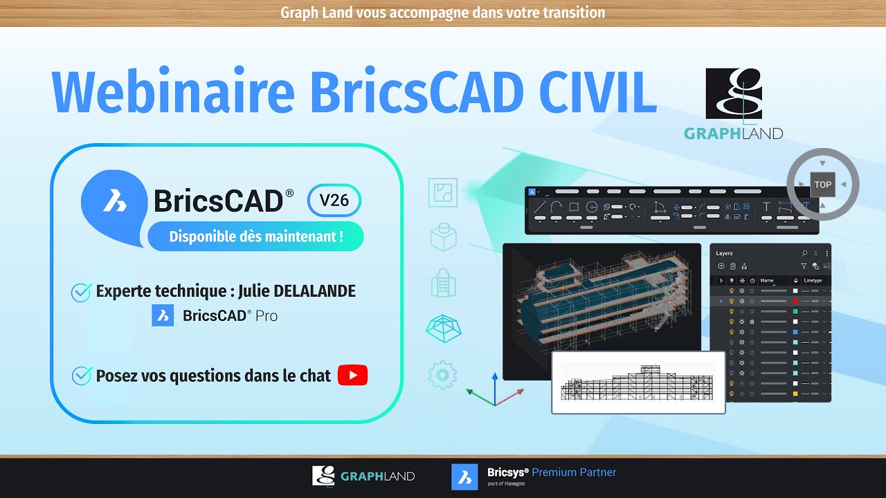 webinaire Bricscad V26 : TOPO/CIVIL