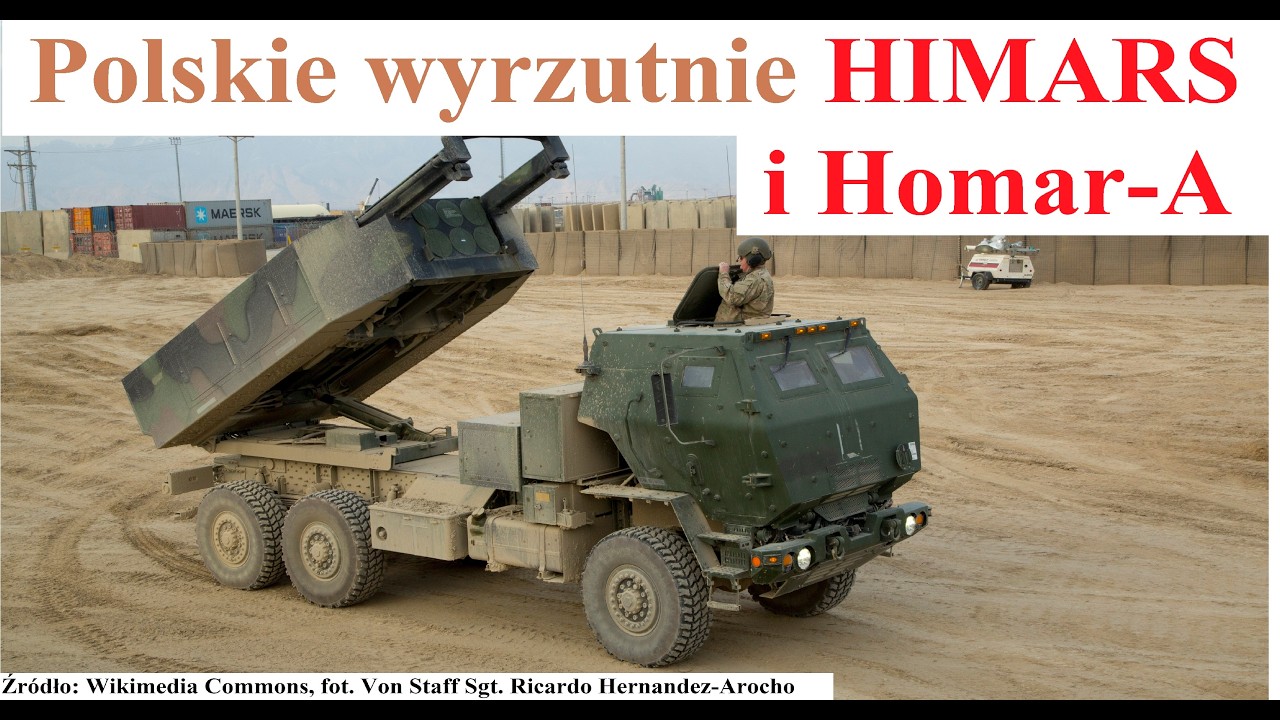 Polskie wyrzutnie rakiet HIMARS i Homar-A - omówienie