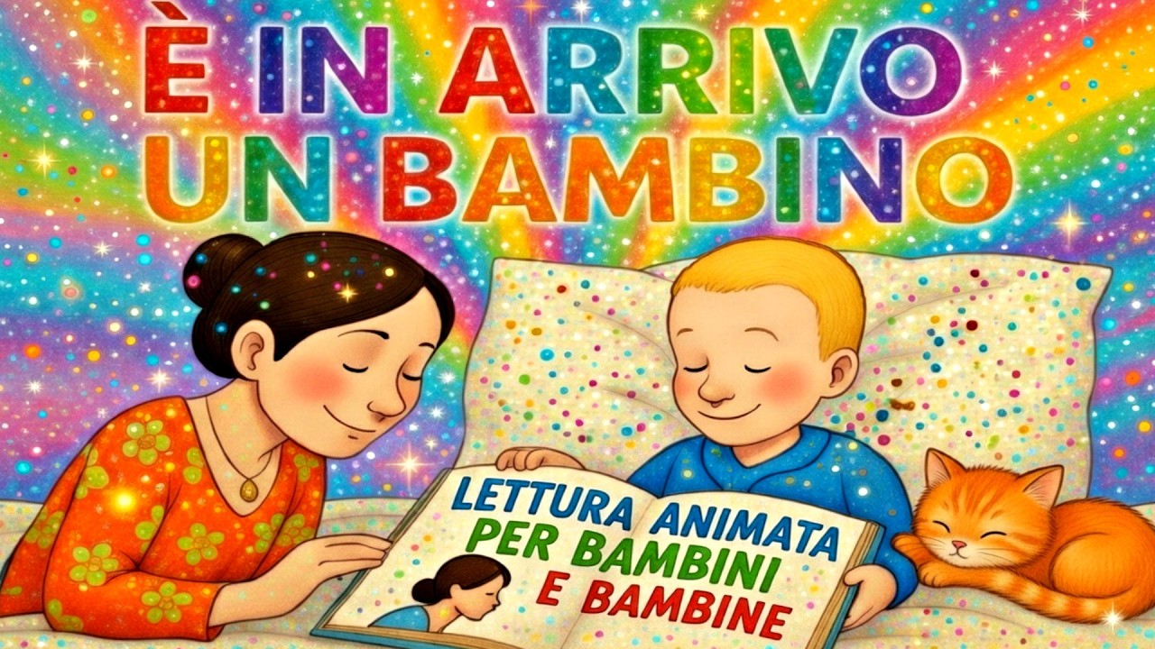 👩🏻‍🍼🍼È IN ARRIVO UN BAMBINO 🚼 👶🏽 VIDEO E AUDIOLIBRO PER BAMBINE E PER BAMBINI 🤰🏻🥰 LETTURA ANIMATA