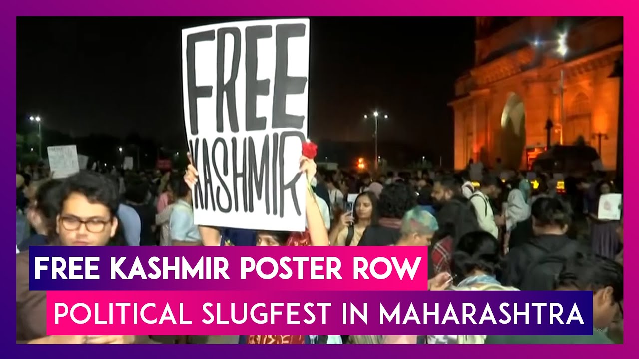Free Kashmir Poster Row: Protester Clarifies Stand, Aaditya Thackeray Says Look At Intent